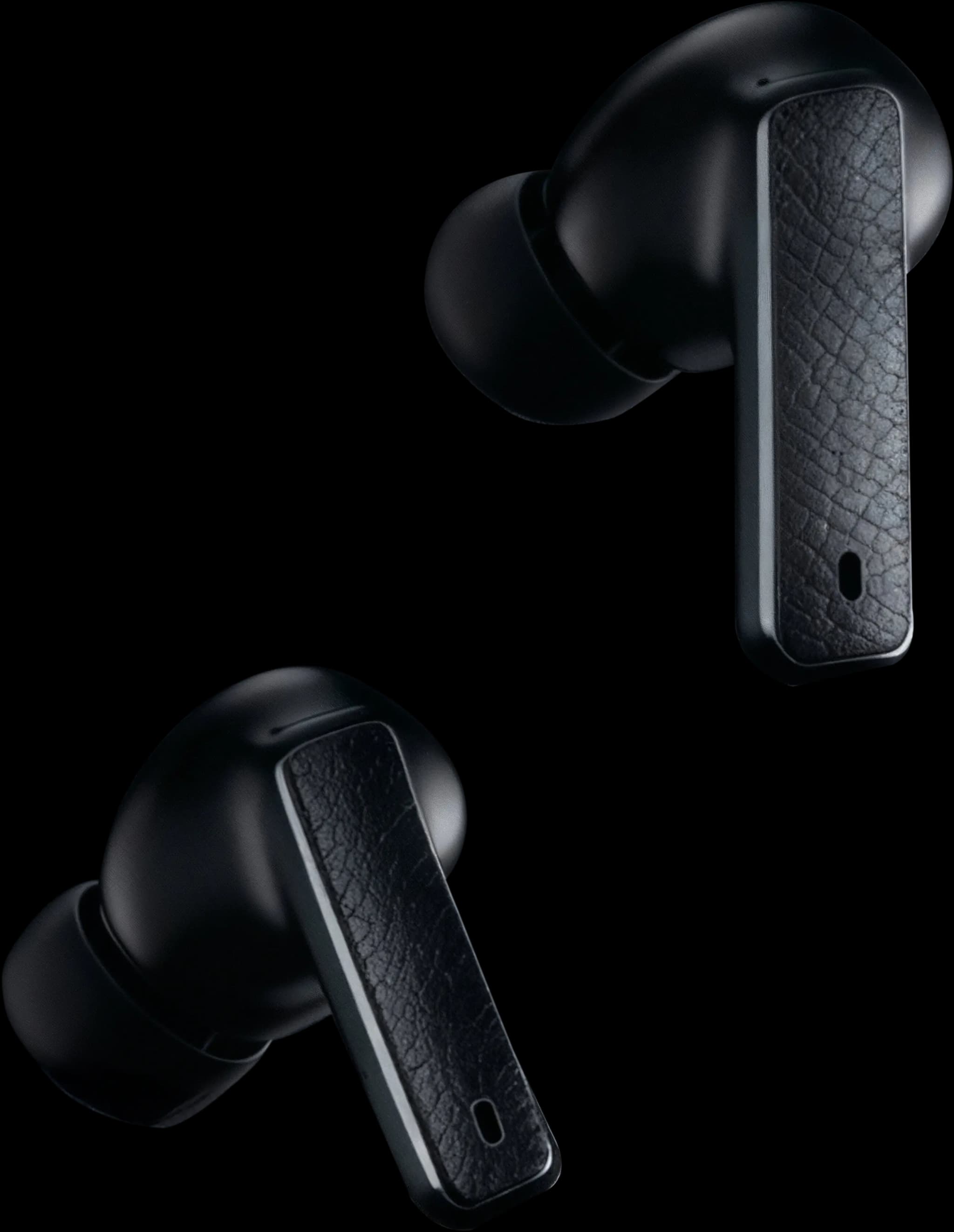 WHOOPEE T2 Pro Shadow Black kulak içi kulaklık şarj kutusuyla