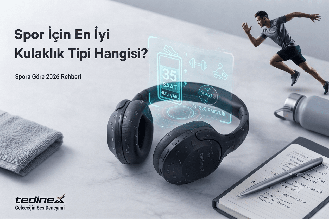 Spor İçin En İyi Kulaklık Tipi Hangisi? Spora Göre 2026 Rehberi